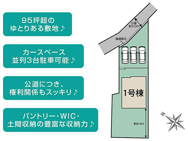 市原市大厩1棟 区画図