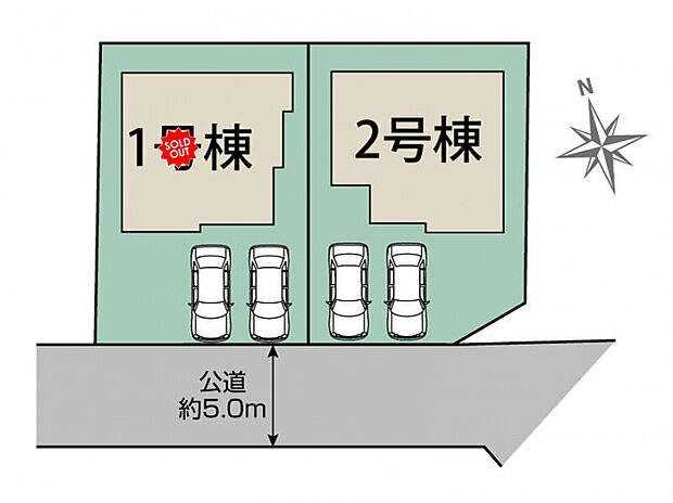 仙台市青葉区中山7丁目2棟 区画図