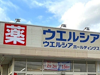 ウエルシア郡山桑野店 895m