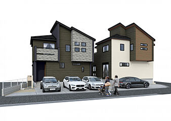 ブルーミングガーデン 大津市螢谷2棟 外観