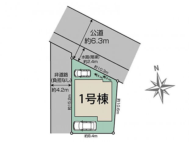 天理市平等坊町2期1棟 区画図
