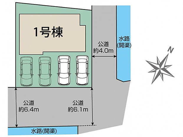 熊本市南区御幸西4丁目1棟 区画図