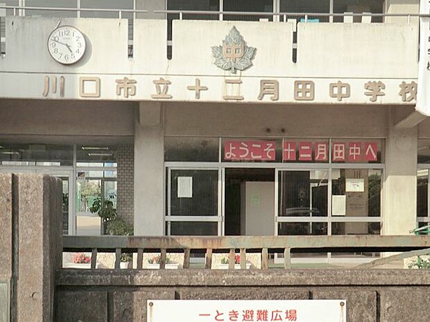 川口市立十二月田中学校()