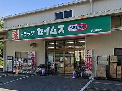 ドラッグセイムス 大谷田店 100m(2分)