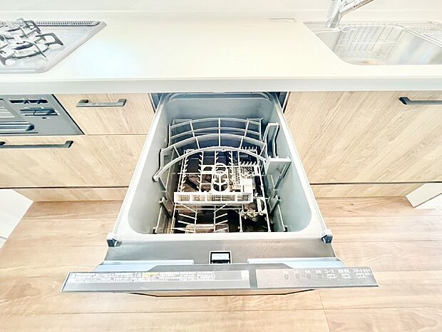 【食洗機】面倒なお片づけは食洗機にお任せ!家事の負担が減って、時間にも気持ちにもゆとりができます。