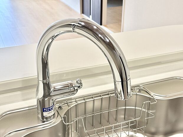 【その他設備(キッチン水栓)】いつもピカピカにしておきたいキッチン水栓      