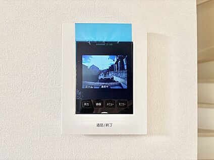 TVモニター付きインターフォン