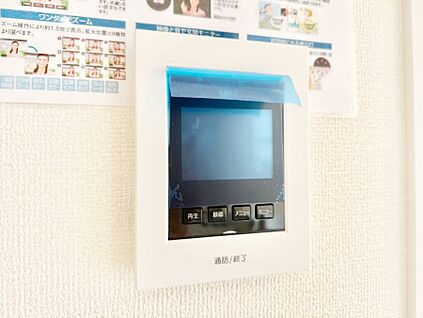 TVモニター付きインターフォン