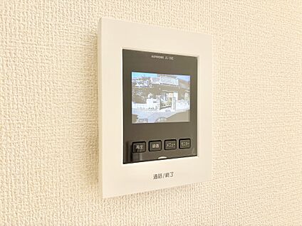 TVモニター付きインターフォン