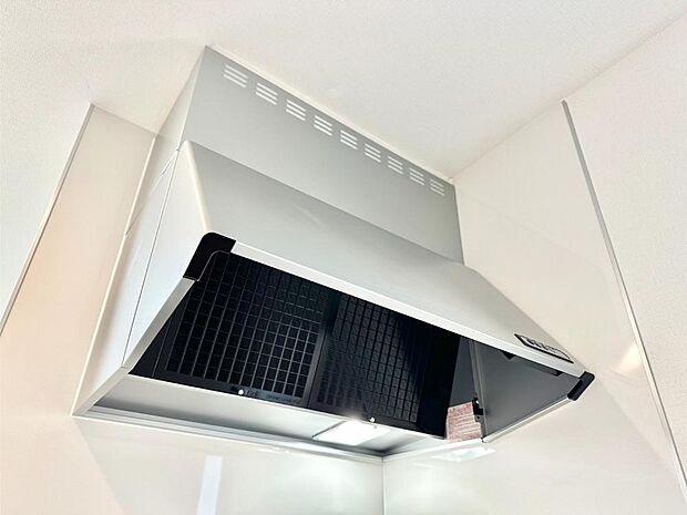 【レンジフード】基本的なお手入れはフィルターのみ！お手入れのしやすさも魅力です。