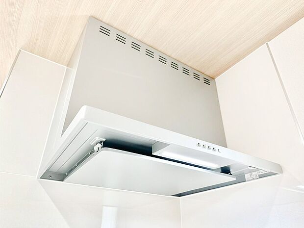 【その他設備(レンジフード)】基本的なお手入れはフィルターのみ！お手入れのしやすさも魅力です。