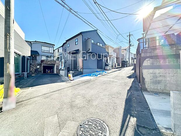 【前面道路含む現地写真】ここから始まる新生活を応援いたします