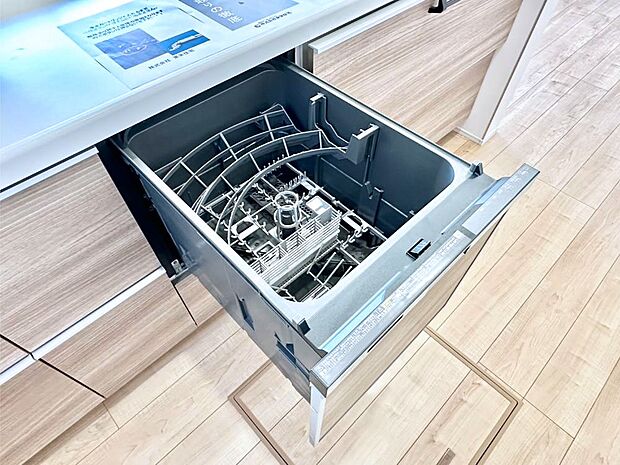 【食洗機】面倒なお片づけは食洗機にお任せ!家事の負担が減って、時間にも気持ちにもゆとりができます。