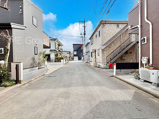 【前面道路含む現地写真】ここから始まる新生活を応援いたします