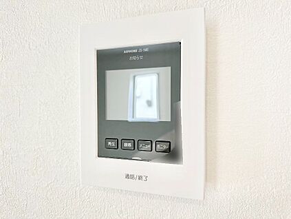 TVモニター付きインターフォン