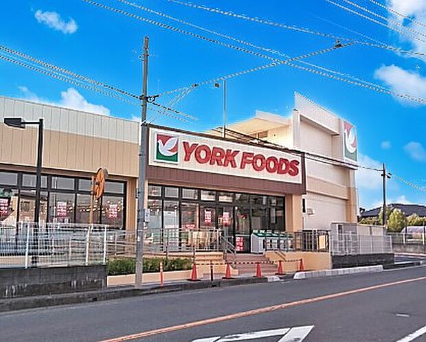 ヨークフーズ 新座馬場店（約1,100m・徒歩14分）