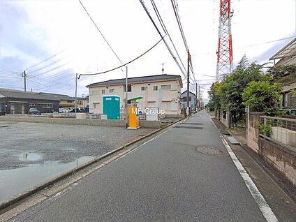 前面道路含む現地写真