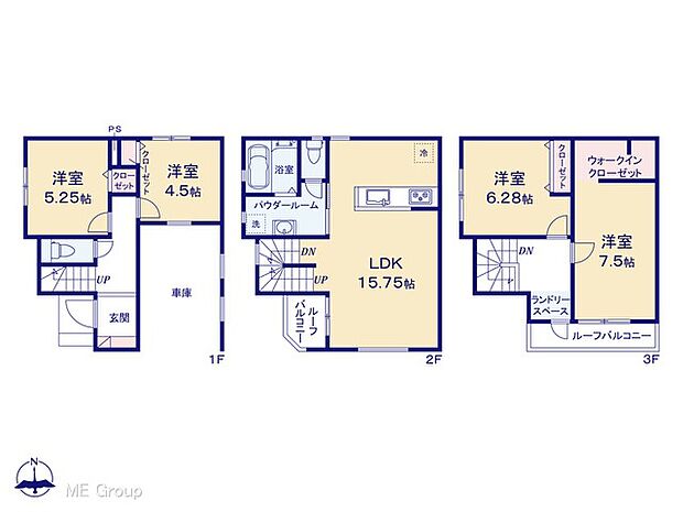 【4LDK】図面と異なる場合は現況を優先