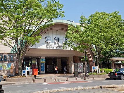草加駅 4200m