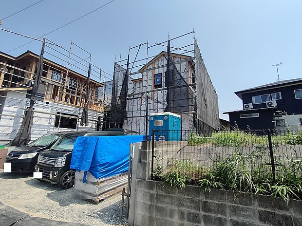 【2号棟外観】2号棟現地現況写真です♪