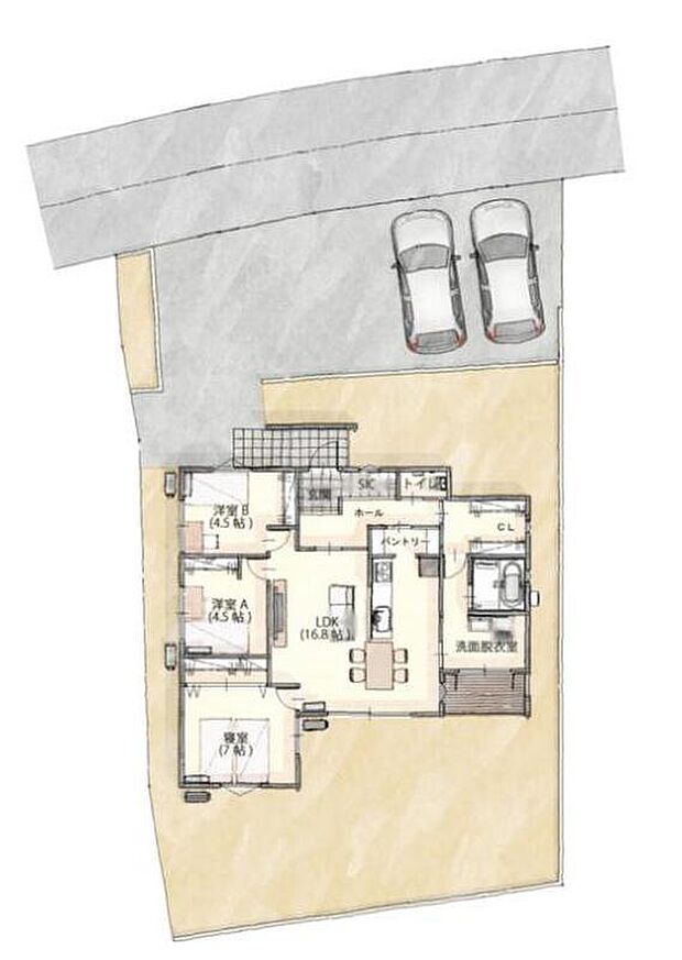 -選べる豪華家電プレゼントキャンペーン実施中-
人気の平屋一戸建て!(^^)/