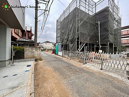 前面道路を含む現地写真
