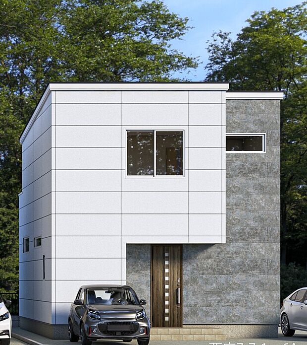 【西庄7-7-1~6A】外観パース