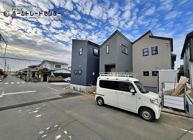 【現地外観写真】住宅性能評価で耐震等級3(最高等級)を取得!お客様を守る大切な住宅だからこそ、第三者の検査を受けて安心して住んでいただける住宅を建てております。その頑丈さをぜひ現地にてご体感くださいませ。