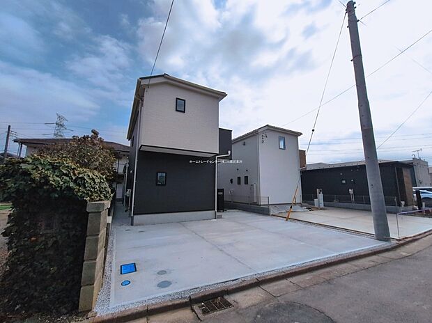 【現地外観写真】住宅性能評価で耐震等級３（最高等級）を取得！お客様を守る大切な住宅だからこそ、第三者の検査を受けて安心して住んでいただける住宅をご案内させて頂きます。その頑丈さを、ぜひ現地にてご体感くださいませ。