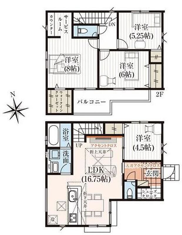 【4LDK】☆ゆとりのリビング+洋室☆
リビングに隣接する洋室を開放すると21帖超えの大空間に!リビングの延長として広くお使いいただけます。キッズコーナーやお昼寝コーナーにも最適♪