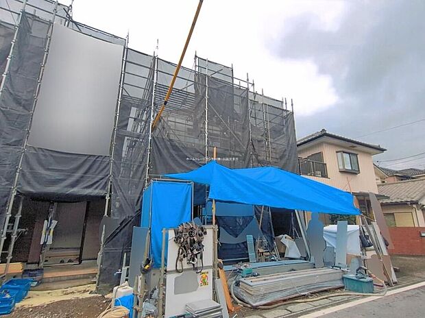 【現地外観写真】住宅性能評価で耐震等級３（最高等級）を取得！お客様を守る大切な住宅だからこそ、第三者の検査を受けて安心して住んでいただける住宅をご案内させて頂きます。その頑丈さを、ぜひ現地にてご体感くださいませ。