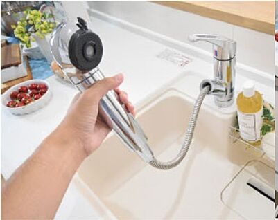 浄水器一体型シャワー水栓