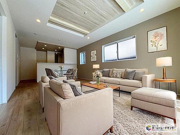 暖かな雰囲気のＬＤＫ。ご家族が自然と集まる穏やかな暮らしがイメージできますね♪
この家で暮らしたいと思わせる理由を是非現地でお確かめ下さい。※こちらはCGで画像を生成したイメージ画像になります。