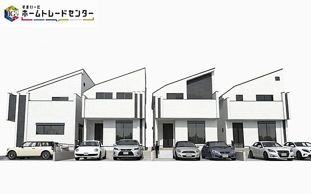 【完成予想図】
北総線「矢切」駅まで徒歩19分♪
ＪＲ常磐線「松戸」駅までバス9分♪「上矢切」停歩6分♪
穏やかな時が流れる落ち着いた住環境です☆
※画像はイメージです。実際のものとは多少異なります。