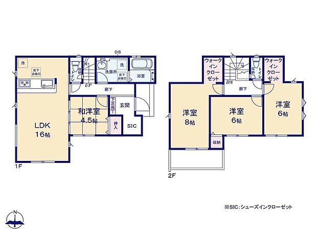 (2号棟)、価格4690万円、4LDK、土地面積139.17m2、建物面積100.81m2