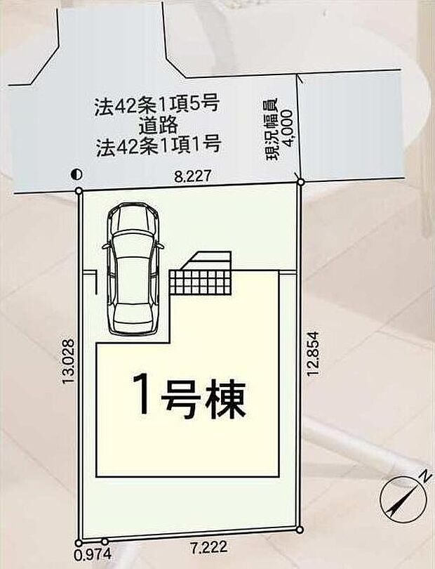 ≪全体区画図≫
☆JR武蔵野線「新八柱」駅まで徒歩17分、自転車で6分♪
敷地内駐車スペース完備☆車通勤やお買物もラクラクです!