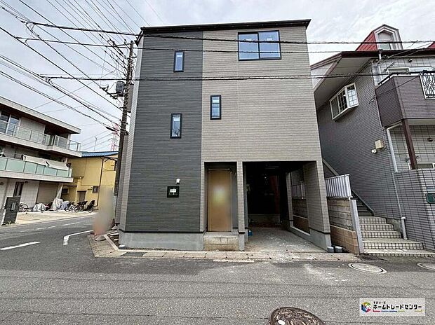 【現地外観写真】【A号棟】住宅性能評価取得物件！耐震等6項目で最高等級を取得♪地震に強い家！今から見たい！大歓迎です。お気軽にホームトレードセンターまでお問い合わせください！