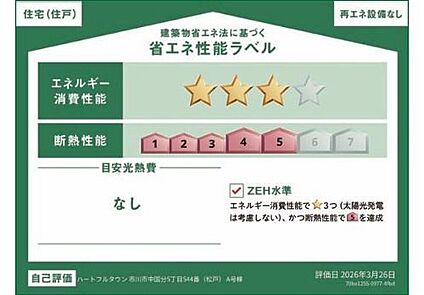  【省エネ性能ラベル】