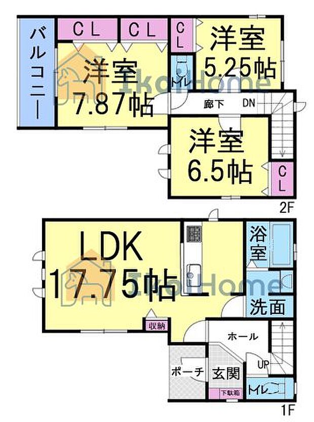 【ホームページに現地動画掲載中】●年中無休:当日予約可●LDK約17.75帖!南西向きで陽当り良好!