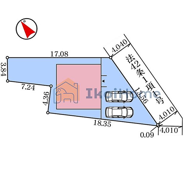 区画図です●西区、垂水区、明石市初。弊社は契約前に新築戸建の住宅診断を無料で行っています