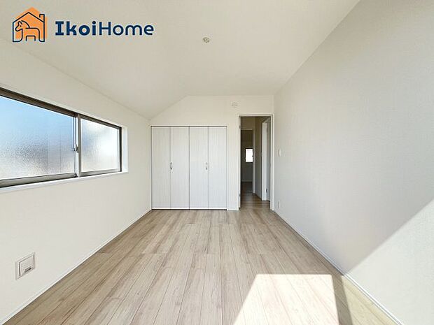 【収納】施工例:全室収納付きですので、収納に困りません。