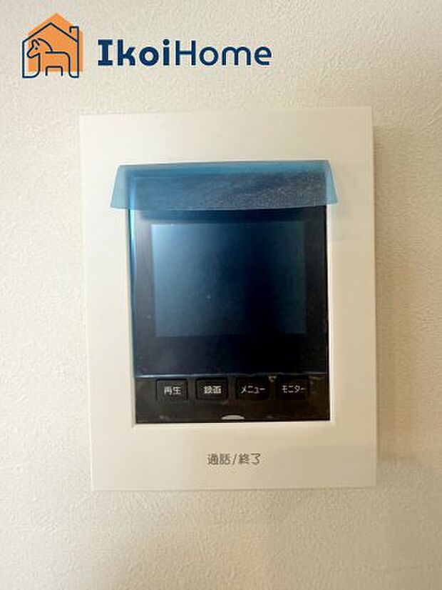 【TVモニターホン】◆同社施工例◆来客があった時にも画面越しに顔を確認できるほか、録画機能も付いているので安心です。