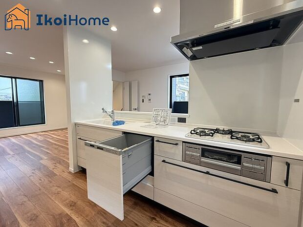 【キッチン】【ホームページに現地動画掲載中】●年中無休:当日予約可●便利な食洗器付きのキッチンになります。