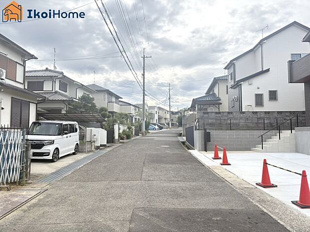 【外観】【ホームページに現地動画掲載中】●年中無休：当日予約可●前面道路は幅員約6ｍ、交通量少なめで安心！