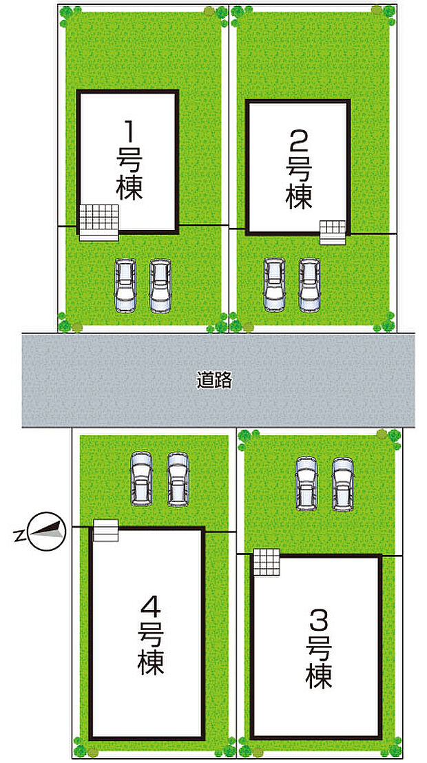 全4区画