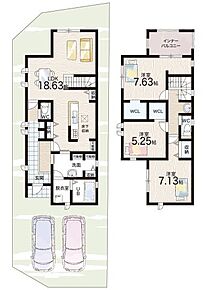 ○志賀小学校・・・徒歩11分 ○皇子山中学校・・・徒歩15分 