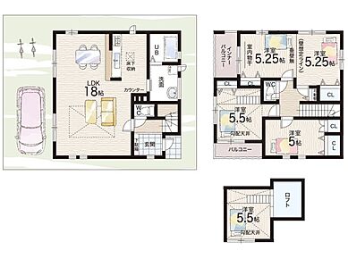 ○唐崎小学校・・・徒歩10分 ○唐崎中学校・・・徒歩15分 