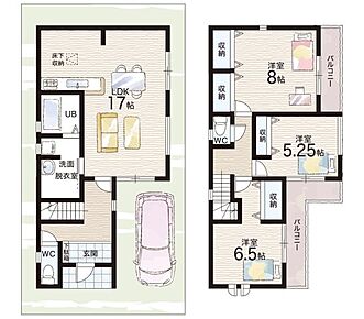 ○治田小学校・・・徒歩19分 ○栗東中学校・・・徒歩33分 
