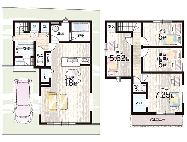 【3LDK+S(納戸)】○神明小学校・・・徒歩14分 ○西宇治中学校・・・徒歩10分