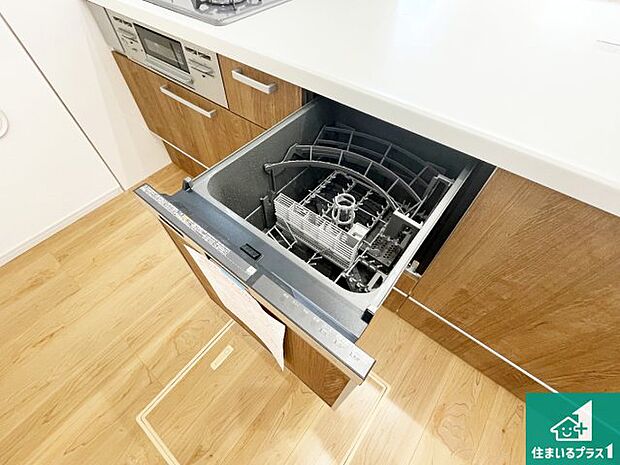 【食洗器】食器洗いをボタン一つでお任せできます!